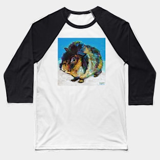 Handsome Harvey the GUINEA PIG Baseball T-Shirt